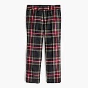 J.Crew Boys Ludlow Stewart Plaid Pant